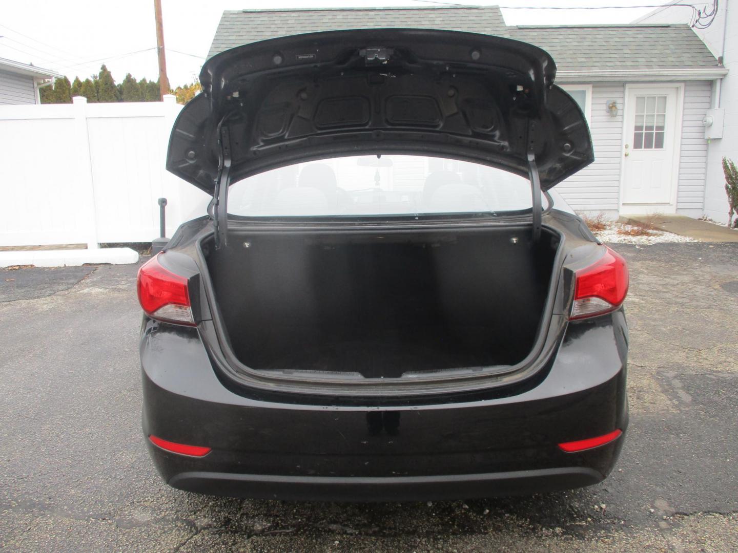 2016 BLACK Hyundai Elantra Limited (5NPDH4AE6GH) with an 1.8L L4 DOHC 16V engine, 6-Speed Automatic transmission, located at 540a Delsea Drive, Sewell, NJ, 08080, (987) 867-5309, 39.752560, -75.111206 - Photo#23