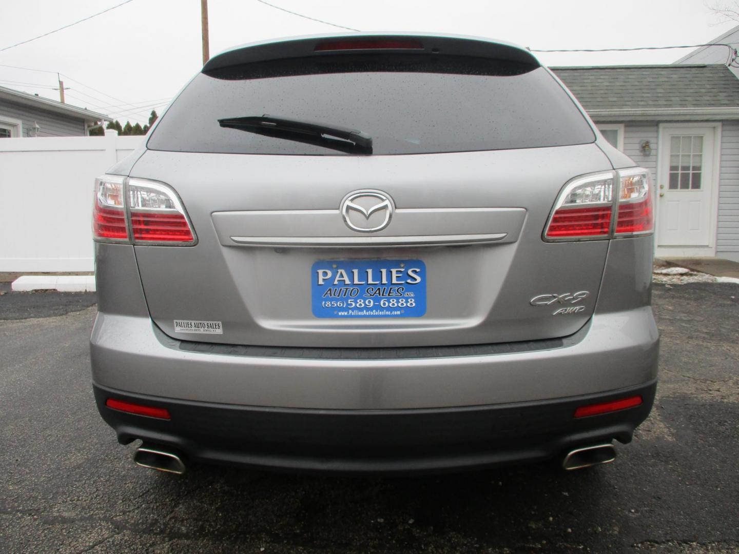 2012 SILVER Mazda CX-9 Touring AWD (JM3TB3CV2C0) with an 3.7L V6 DOHC 24V engine, 6-Speed Automatic transmission, located at 540a Delsea Drive, Sewell, NJ, 08080, (987) 867-5309, 39.752560, -75.111206 - Photo#3