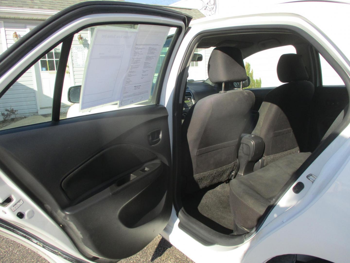 2012 WHITE Toyota Yaris Sedan 4-Speed AT (JTDBT4K31CL) with an 1.5L L4 DOHC 16V engine, 4-Speed Automatic transmission, located at 540a Delsea Drive, Sewell, NJ, 08080, (987) 867-5309, 39.752560, -75.111206 - Photo#11