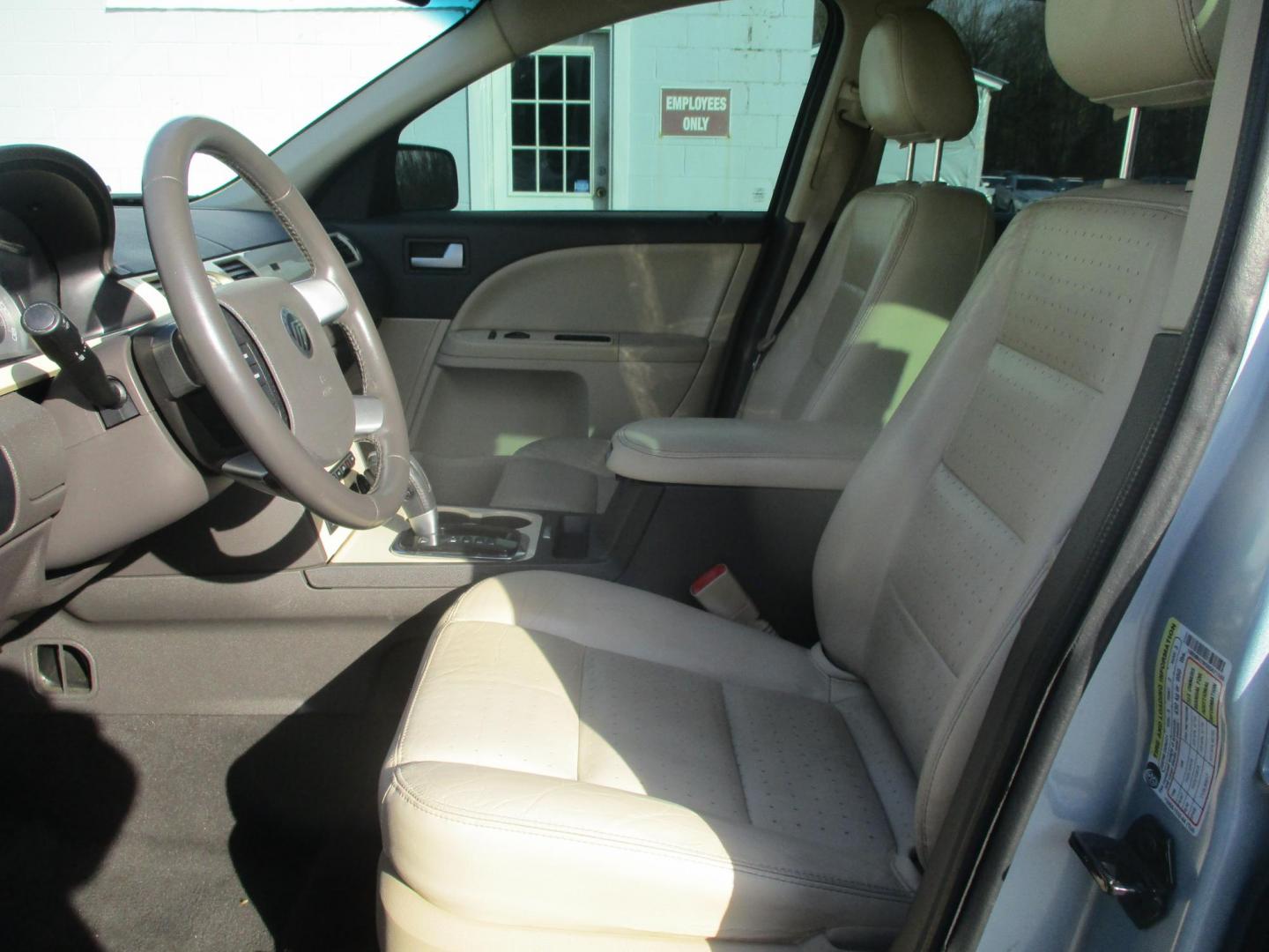 2008 BLUE Mercury Sable Premier (1MEHM42W08G) with an 3.5L V6 DOHC 24V engine, 6-Speed Automatic Overdrive transmission, located at 540a Delsea Drive, Sewell, NJ, 08080, (987) 867-5309, 39.752560, -75.111206 - Photo#11