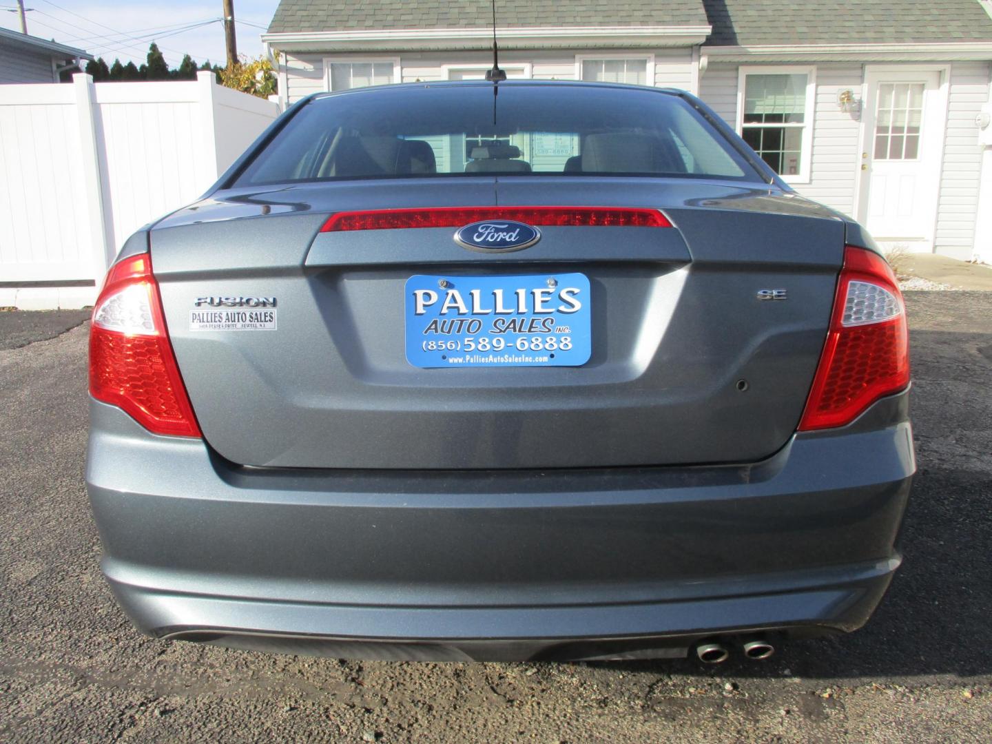2012 BLUE Ford Fusion SE (3FAHP0HA4CR) with an 2.5L L4 DOHC 16V engine, located at 540a Delsea Drive, Sewell, NJ, 08080, (987) 867-5309, 39.752560, -75.111206 - Photo#3