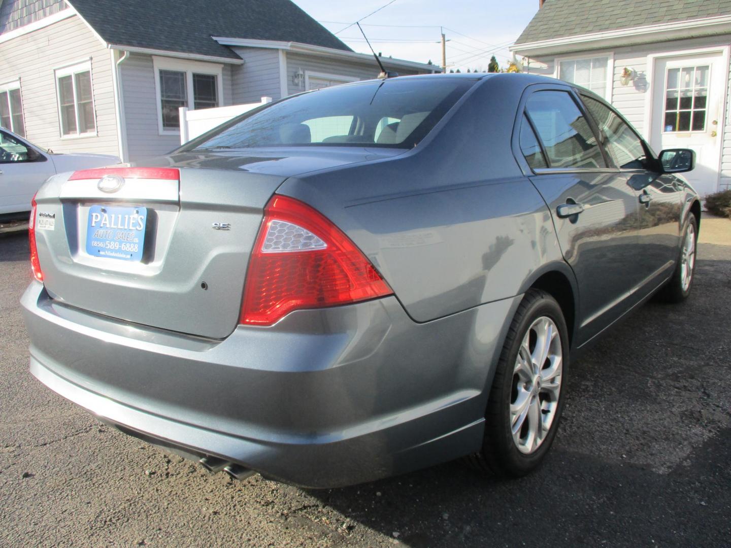 2012 BLUE Ford Fusion SE (3FAHP0HA4CR) with an 2.5L L4 DOHC 16V engine, located at 540a Delsea Drive, Sewell, NJ, 08080, (987) 867-5309, 39.752560, -75.111206 - Photo#6