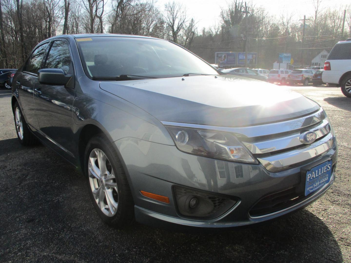 2012 BLUE Ford Fusion SE (3FAHP0HA4CR) with an 2.5L L4 DOHC 16V engine, located at 540a Delsea Drive, Sewell, NJ, 08080, (987) 867-5309, 39.752560, -75.111206 - Photo#8