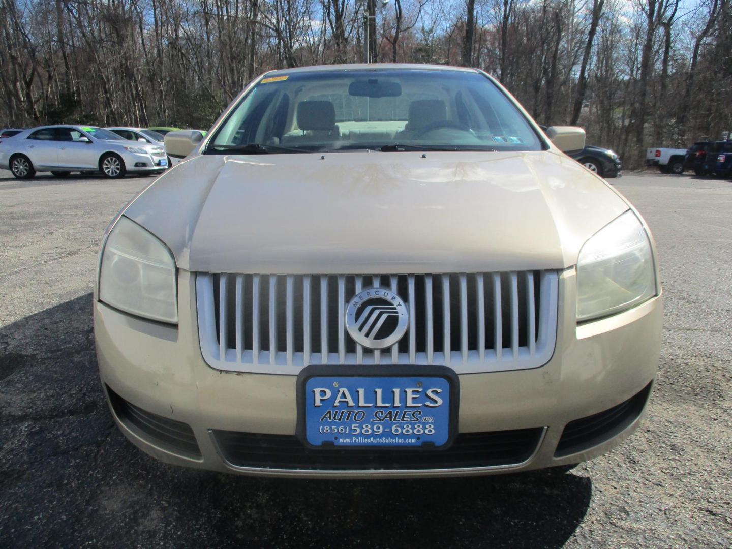 2008 TAN Mercury Milan I4 (3MEHM07Z48R) with an 2.3L L4 DOHC 16V engine, located at 540a Delsea Drive, Sewell, NJ, 08080, (987) 867-5309, 39.752560, -75.111206 - Photo#8