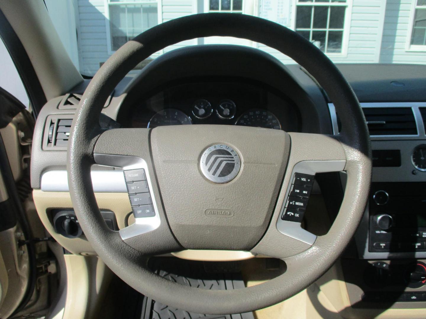 2008 TAN Mercury Milan I4 (3MEHM07Z48R) with an 2.3L L4 DOHC 16V engine, located at 540a Delsea Drive, Sewell, NJ, 08080, (987) 867-5309, 39.752560, -75.111206 - Photo#15