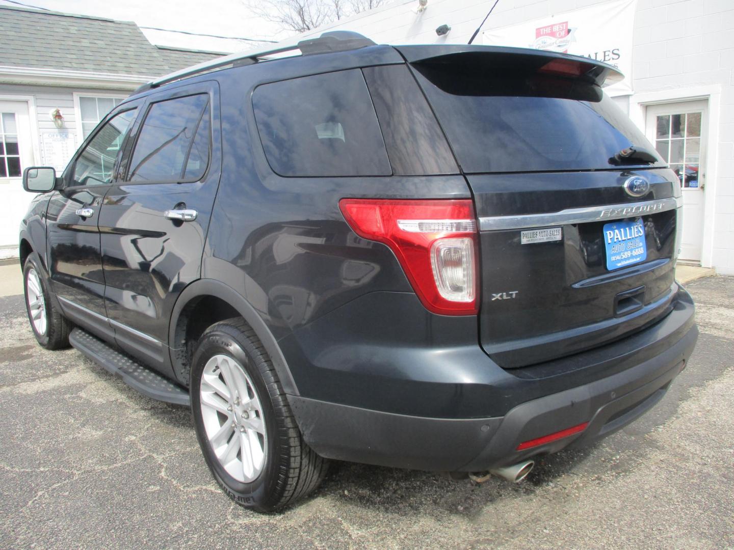 2014 BLACK Ford Explorer XLT 4WD (1FM5K8D86EG) with an 3.5L V6 DOHC 24V engine, 6-Speed Automatic transmission, located at 540a Delsea Drive, Sewell, NJ, 08080, (987) 867-5309, 39.752560, -75.111206 - Photo#2