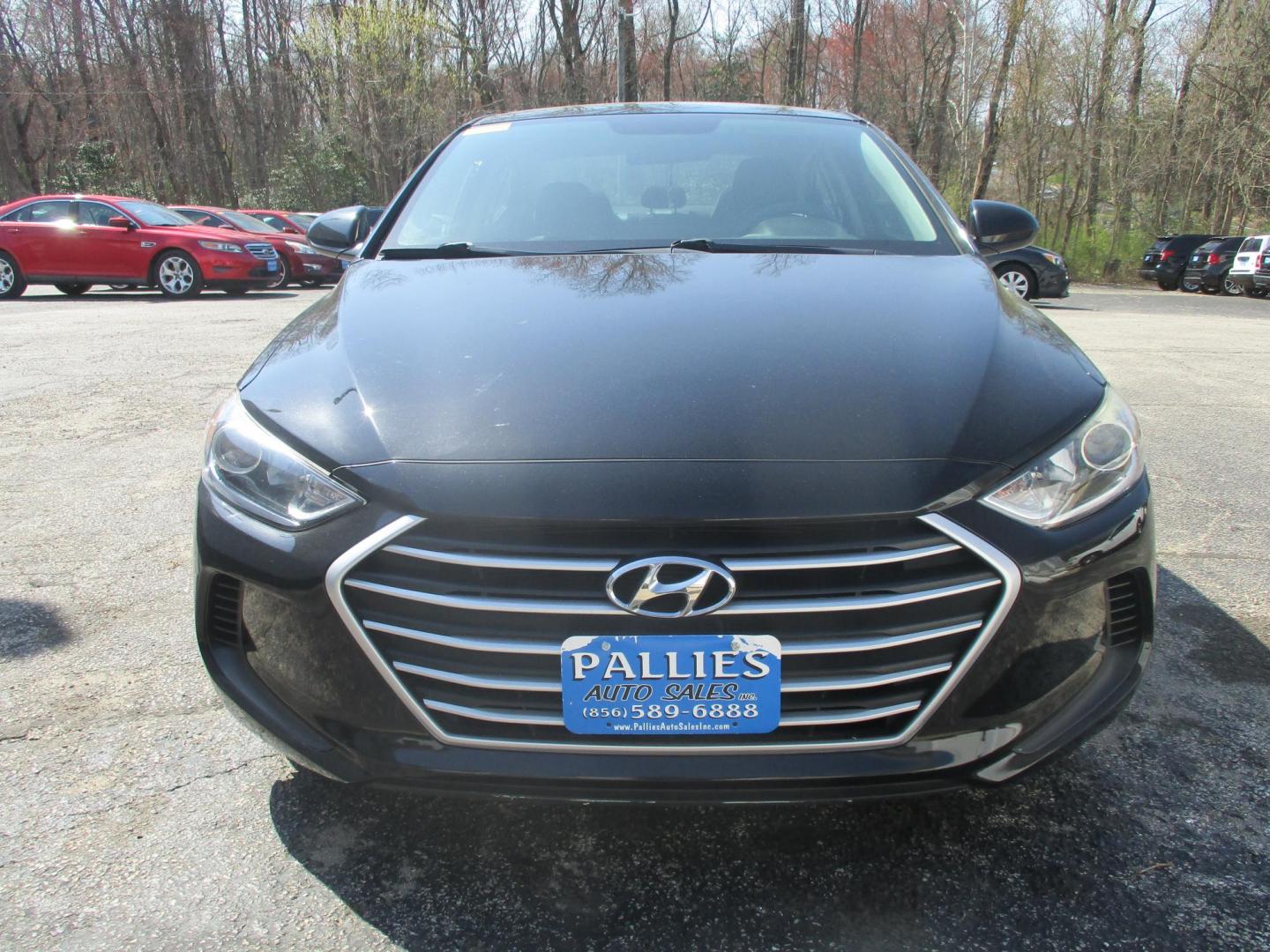 2018 BLACK Hyundai Elantra SE 6AT (5NPD74LF5JH) with an 1.8L L4 DOHC 16V engine, 6A transmission, located at 540a Delsea Drive, Sewell, NJ, 08080, (987) 867-5309, 39.752560, -75.111206 - Photo#9
