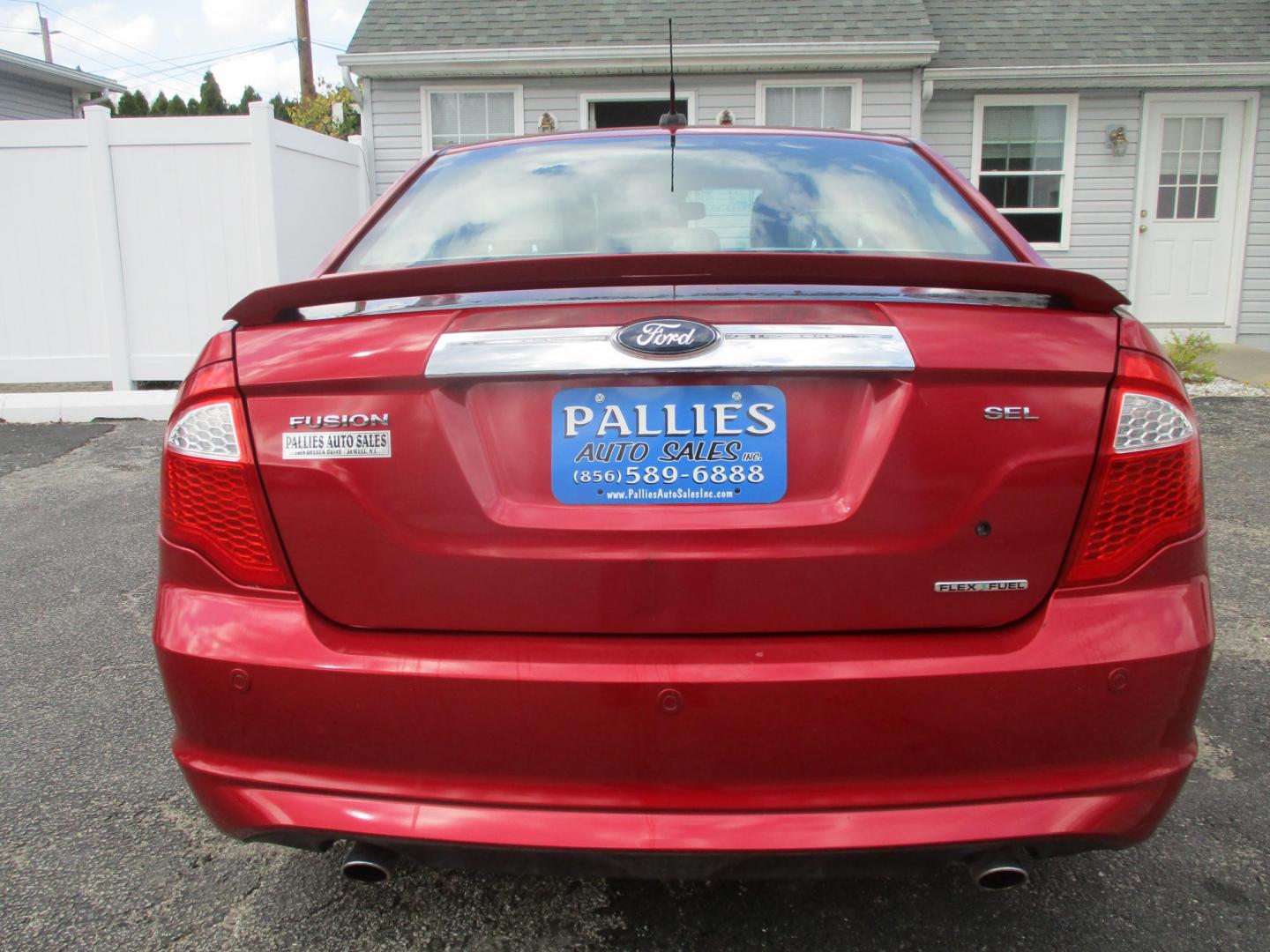 2012 RED Ford Fusion SEL (3FAHP0JG5CR) with an 3.0L V6 DOHC 24V engine, located at 540a Delsea Drive, Sewell, NJ, 08080, (987) 867-5309, 39.752560, -75.111206 - Photo#3