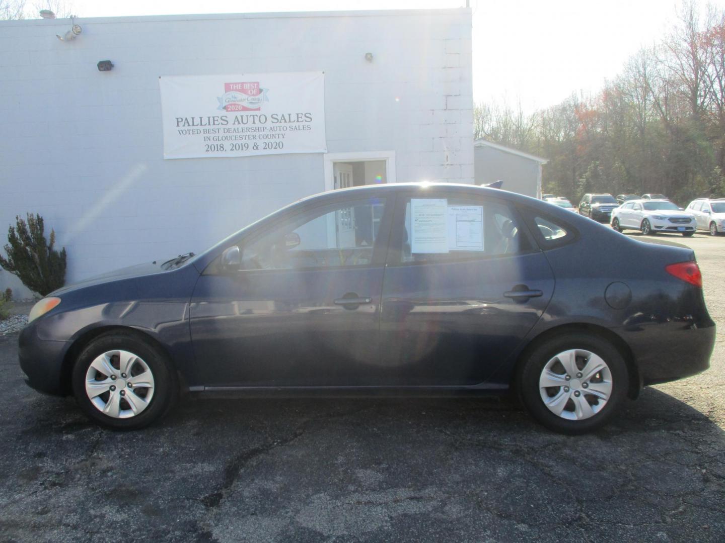2009 BLUE Hyundai Elantra GLS (KMHDU46D89U) with an 2.0L L4 DOHC 16V engine, located at 540a Delsea Drive, Sewell, NJ, 08080, (987) 867-5309, 39.752560, -75.111206 - Photo#1