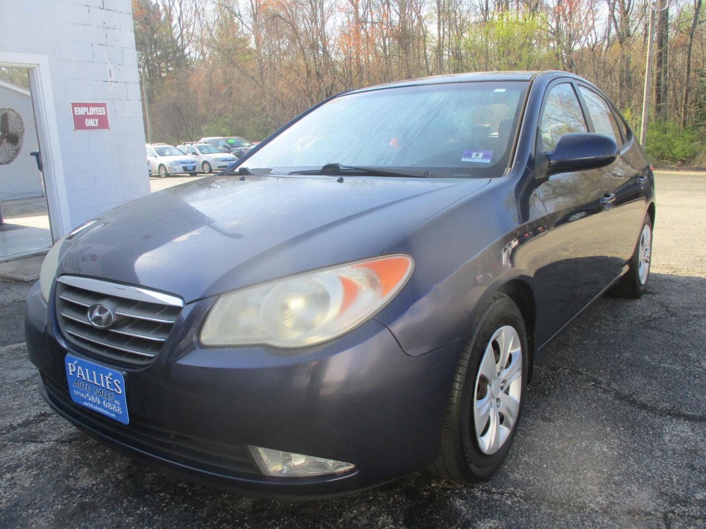 2009 BLUE Hyundai Elantra GLS (KMHDU46D89U) with an 2.0L L4 DOHC 16V engine, located at 540a Delsea Drive, Sewell, NJ, 08080, (987) 867-5309, 39.752560, -75.111206 - Photo#0