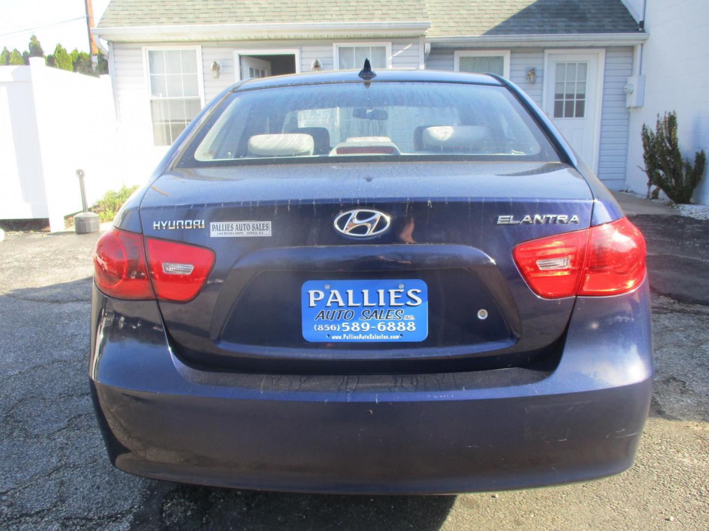 2009 BLUE Hyundai Elantra GLS (KMHDU46D89U) with an 2.0L L4 DOHC 16V engine, located at 540a Delsea Drive, Sewell, NJ, 08080, (987) 867-5309, 39.752560, -75.111206 - Photo#3