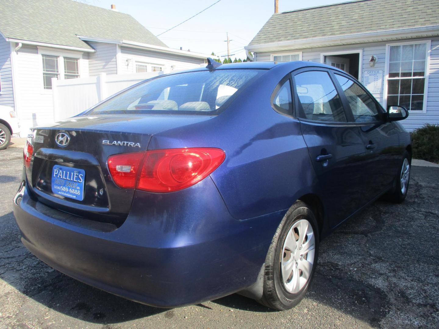 2009 BLUE Hyundai Elantra GLS (KMHDU46D89U) with an 2.0L L4 DOHC 16V engine, located at 540a Delsea Drive, Sewell, NJ, 08080, (987) 867-5309, 39.752560, -75.111206 - Photo#5