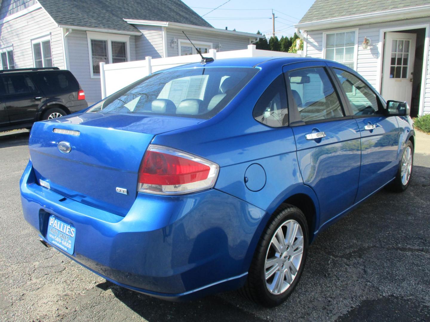2011 BLUE Ford Focus SEL Sedan (1FAHP3HN7BW) with an 2.0L L4 DOHC 16V engine, located at 540a Delsea Drive, Sewell, NJ, 08080, (987) 867-5309, 39.752560, -75.111206 - Photo#6
