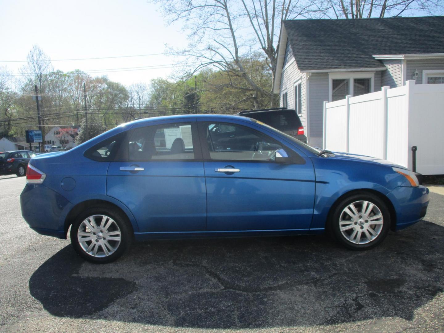 2011 BLUE Ford Focus SEL Sedan (1FAHP3HN7BW) with an 2.0L L4 DOHC 16V engine, located at 540a Delsea Drive, Sewell, NJ, 08080, (987) 867-5309, 39.752560, -75.111206 - Photo#7