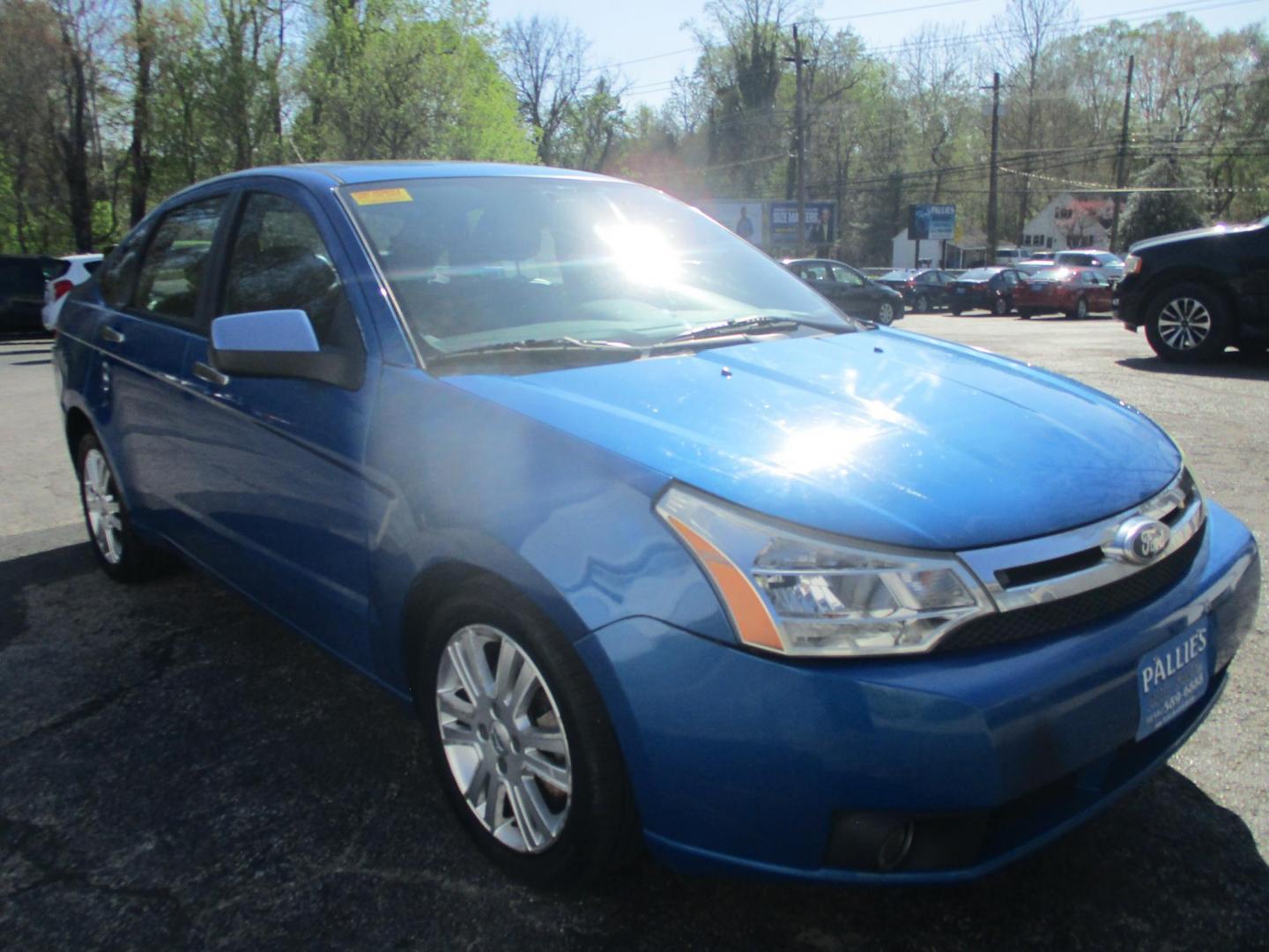 2011 BLUE Ford Focus SEL Sedan (1FAHP3HN7BW) with an 2.0L L4 DOHC 16V engine, located at 540a Delsea Drive, Sewell, NJ, 08080, (987) 867-5309, 39.752560, -75.111206 - Photo#8