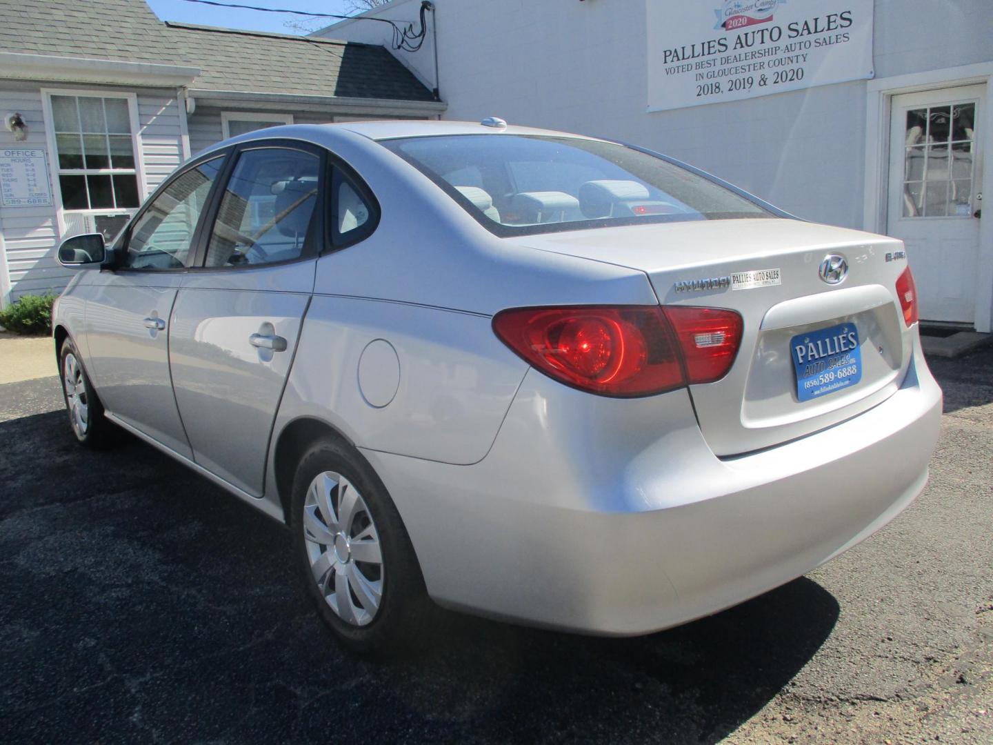 2008 SILVER Hyundai Elantra GLS (KMHDU46D48U) with an 2.0L L4 DOHC 16V engine, located at 540a Delsea Drive, Sewell, NJ, 08080, (987) 867-5309, 39.752560, -75.111206 - Photo#2