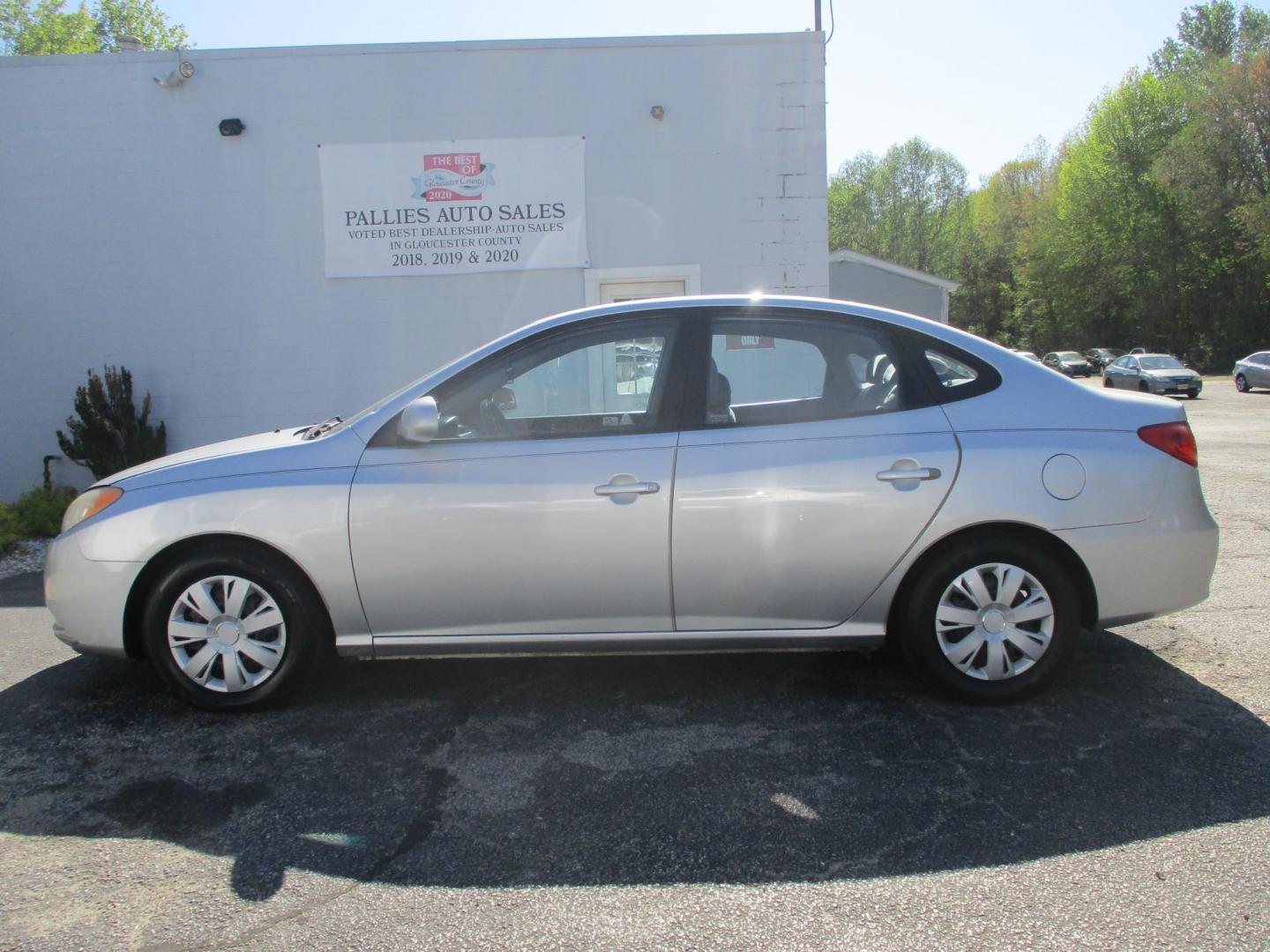 2008 SILVER Hyundai Elantra GLS (KMHDU46D48U) with an 2.0L L4 DOHC 16V engine, located at 540a Delsea Drive, Sewell, NJ, 08080, (987) 867-5309, 39.752560, -75.111206 - Photo#1