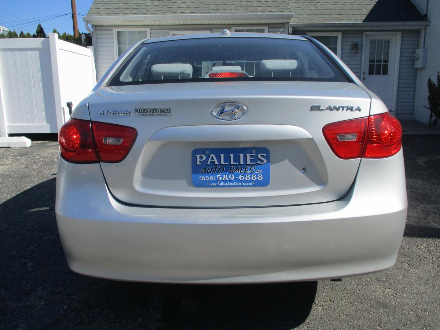 2008 SILVER Hyundai Elantra GLS (KMHDU46D48U) with an 2.0L L4 DOHC 16V engine, located at 540a Delsea Drive, Sewell, NJ, 08080, (987) 867-5309, 39.752560, -75.111206 - Photo#3