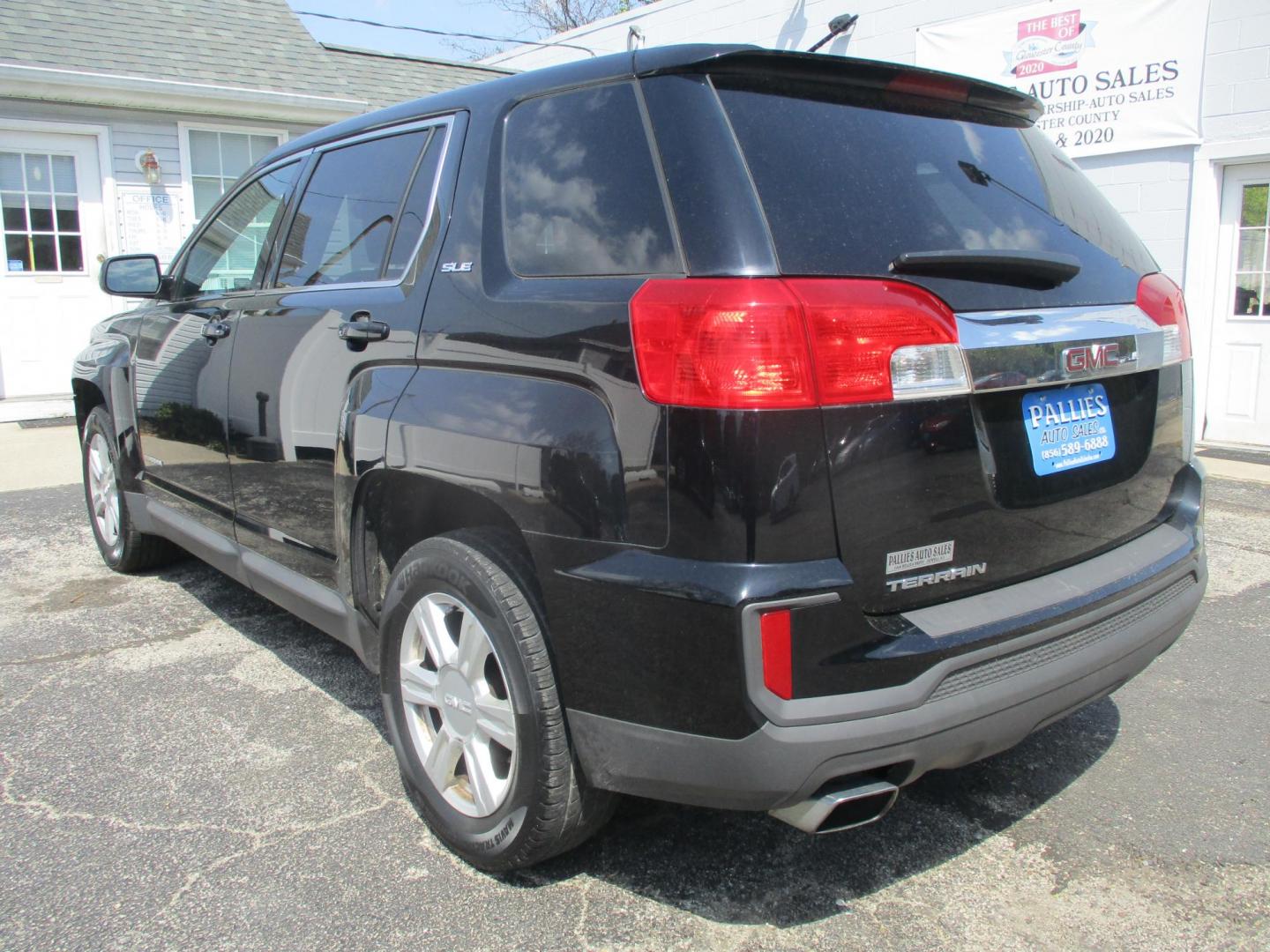 2016 BLACK GMC Terrain SLE1 FWD (2GKALMEK9G6) with an 2.4L L4 DOHC 16V engine, 6A transmission, located at 540a Delsea Drive, Sewell, NJ, 08080, (987) 867-5309, 39.752560, -75.111206 - Photo#2
