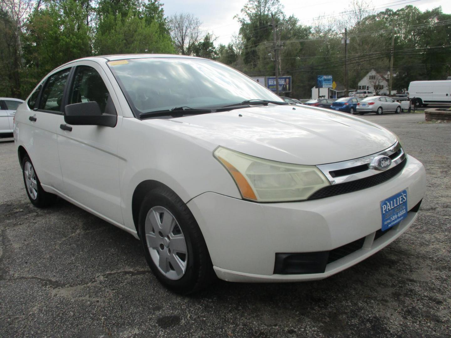 2010 WHITE Ford Focus S Sedan (1FAHP3EN4AW) with an 2.0L L4 DOHC 16V engine, located at 540a Delsea Drive, Sewell, NJ, 08080, (987) 867-5309, 39.752560, -75.111206 - Photo#7