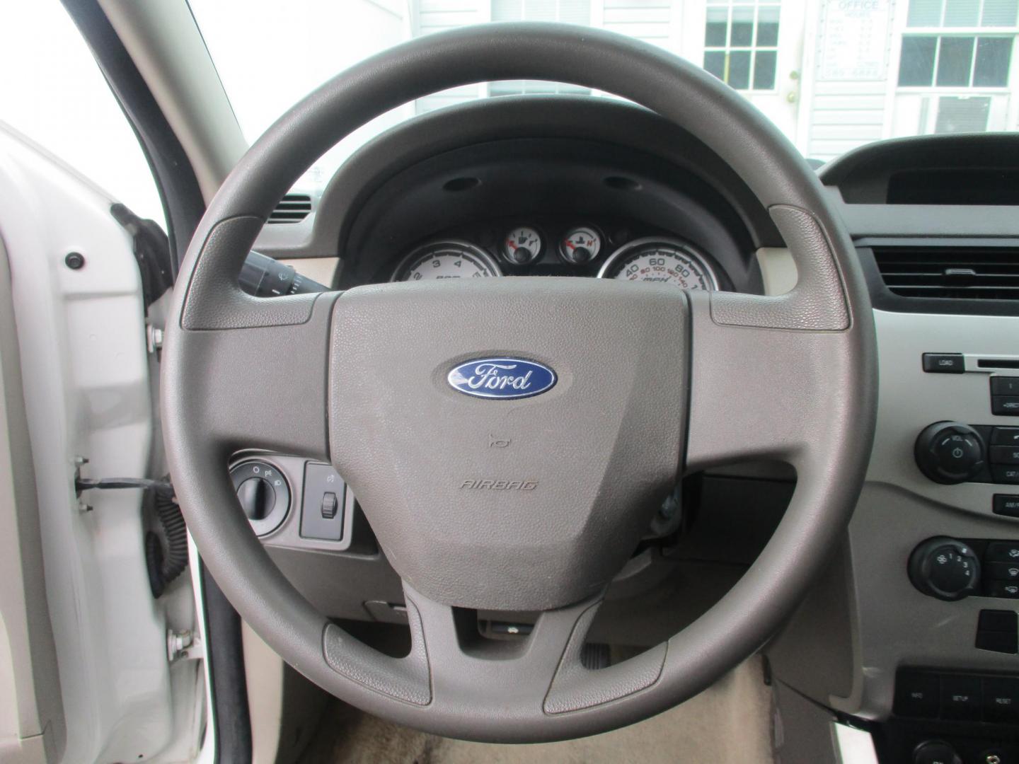 2010 WHITE Ford Focus S Sedan (1FAHP3EN4AW) with an 2.0L L4 DOHC 16V engine, located at 540a Delsea Drive, Sewell, NJ, 08080, (987) 867-5309, 39.752560, -75.111206 - Photo#13