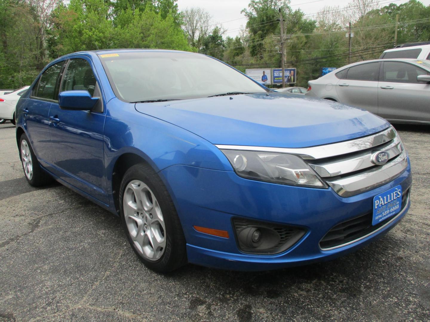 2011 BLUE Ford Fusion I4 SE (3FAHP0HA5BR) with an 2.5L L4 DOHC 16V engine, located at 540a Delsea Drive, Sewell, NJ, 08080, (987) 867-5309, 39.752560, -75.111206 - Photo#8