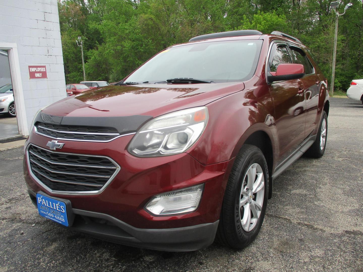 2016 RED Chevrolet Equinox LT AWD (2GNFLFEK3G6) with an 2.4L L4 DOHC 16V FFV engine, 6A transmission, located at 540a Delsea Drive, Sewell, NJ, 08080, (987) 867-5309, 39.752560, -75.111206 - Photo#0