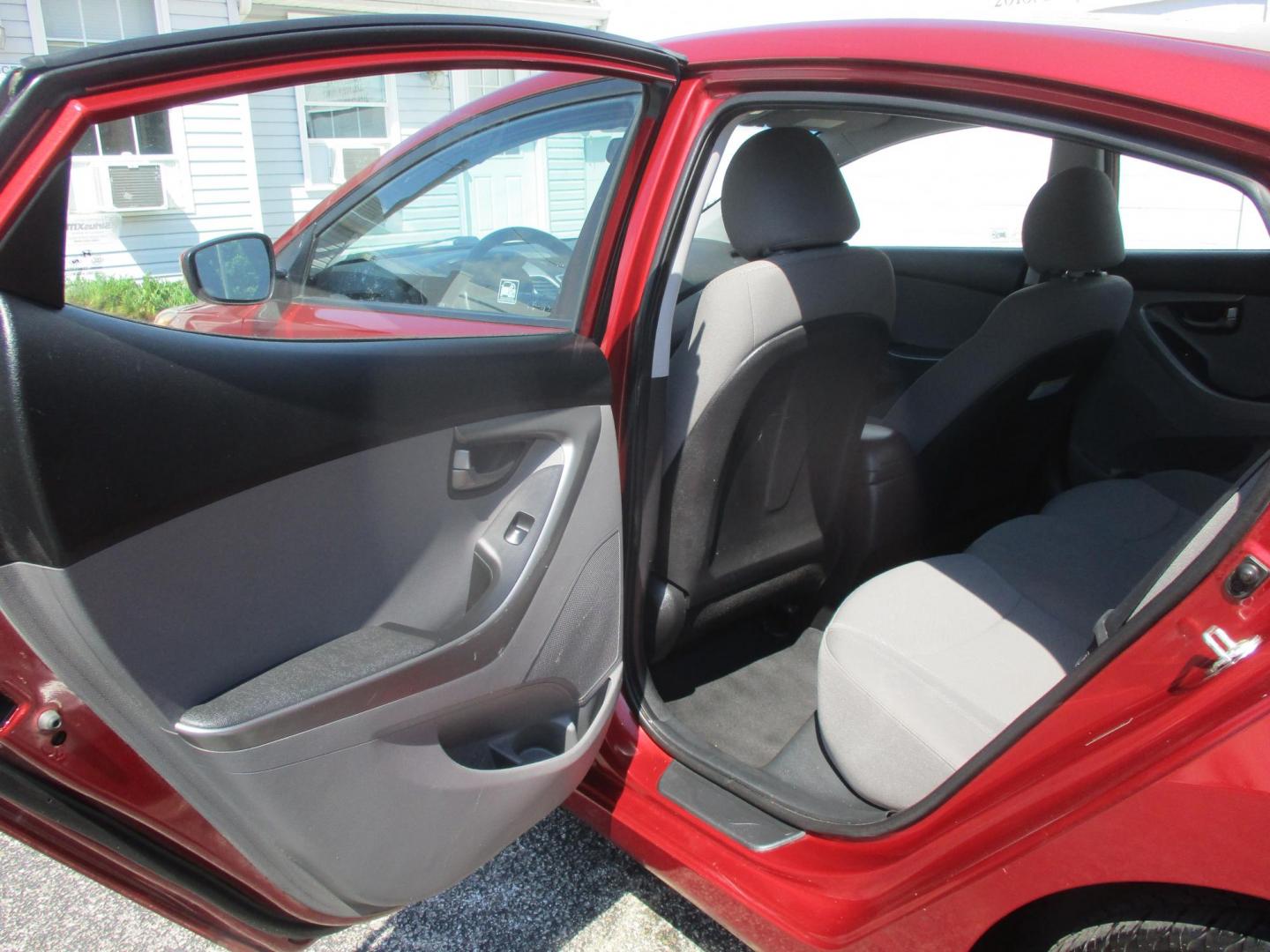 2016 RED Hyundai Elantra Limited (5NPDH4AE6GH) with an 1.8L L4 DOHC 16V engine, 6-Speed Automatic transmission, located at 540a Delsea Drive, Sewell, NJ, 08080, (987) 867-5309, 39.752560, -75.111206 - Photo#12