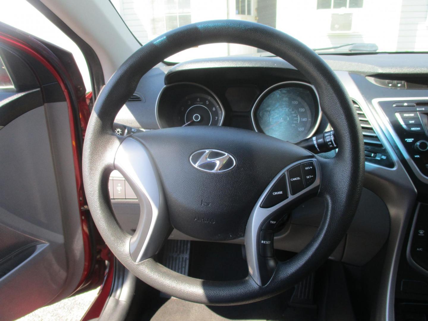 2016 RED Hyundai Elantra Limited (5NPDH4AE6GH) with an 1.8L L4 DOHC 16V engine, 6-Speed Automatic transmission, located at 540a Delsea Drive, Sewell, NJ, 08080, (987) 867-5309, 39.752560, -75.111206 - Photo#15