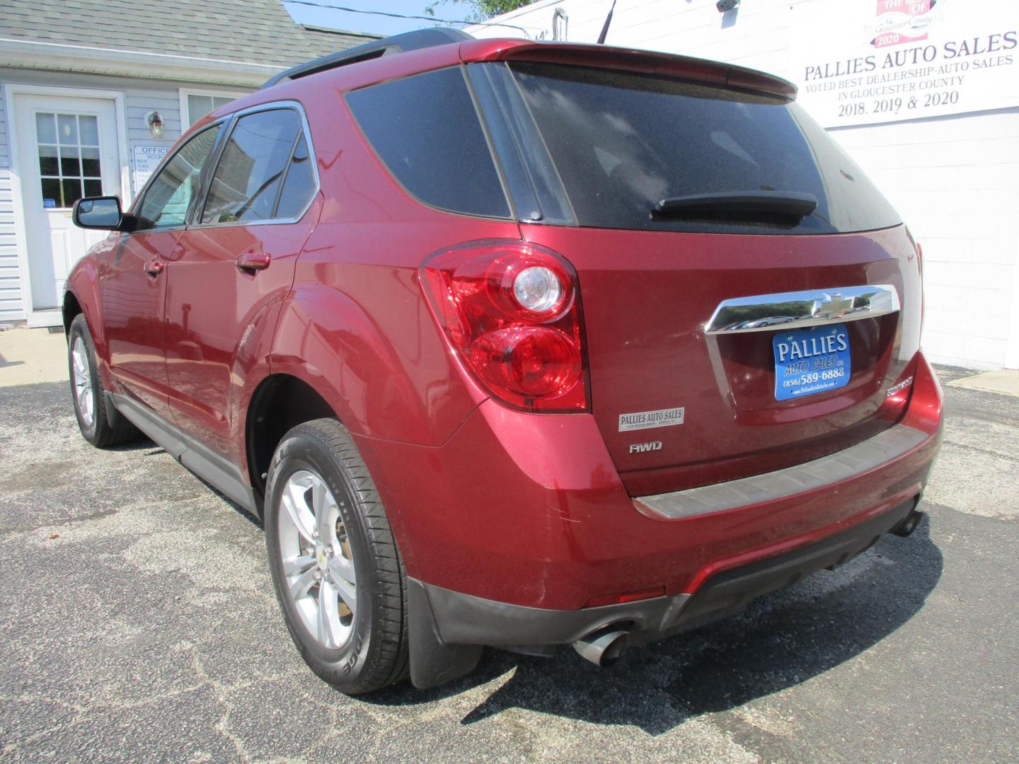 2012 RED Chevrolet Equinox 1LT AWD (2GNFLEE57C6) with an 3.0L V6 DOHC 24V engine, 6-Speed Automatic transmission, located at 540a Delsea Drive, Sewell, NJ, 08080, (987) 867-5309, 39.752560, -75.111206 - Photo#2