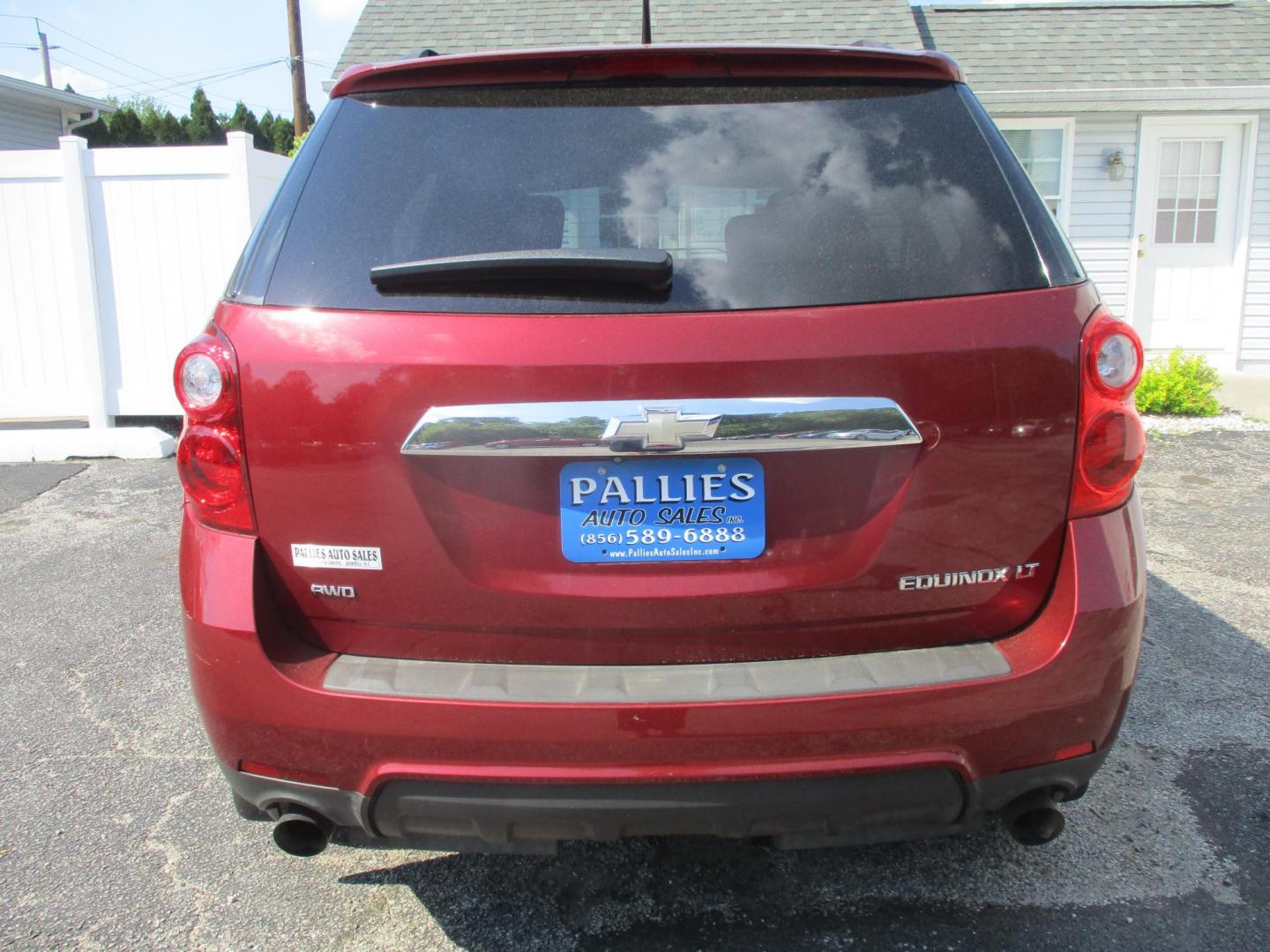 2012 RED Chevrolet Equinox 1LT AWD (2GNFLEE57C6) with an 3.0L V6 DOHC 24V engine, 6-Speed Automatic transmission, located at 540a Delsea Drive, Sewell, NJ, 08080, (987) 867-5309, 39.752560, -75.111206 - Photo#3