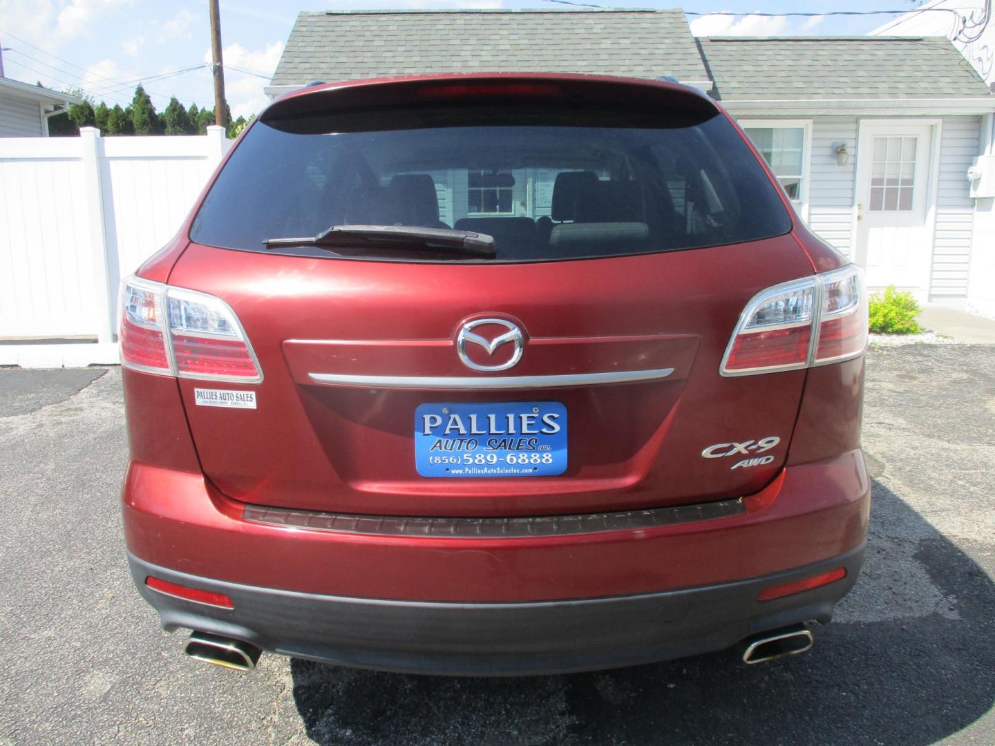 2010 RED Mazda CX-9 Grand Touring AWD (JM3TB3MV8A0) with an 3.7L V6 DOHC 24V engine, 6-Speed Automatic transmission, located at 540a Delsea Drive, Sewell, NJ, 08080, (987) 867-5309, 39.752560, -75.111206 - Photo#3