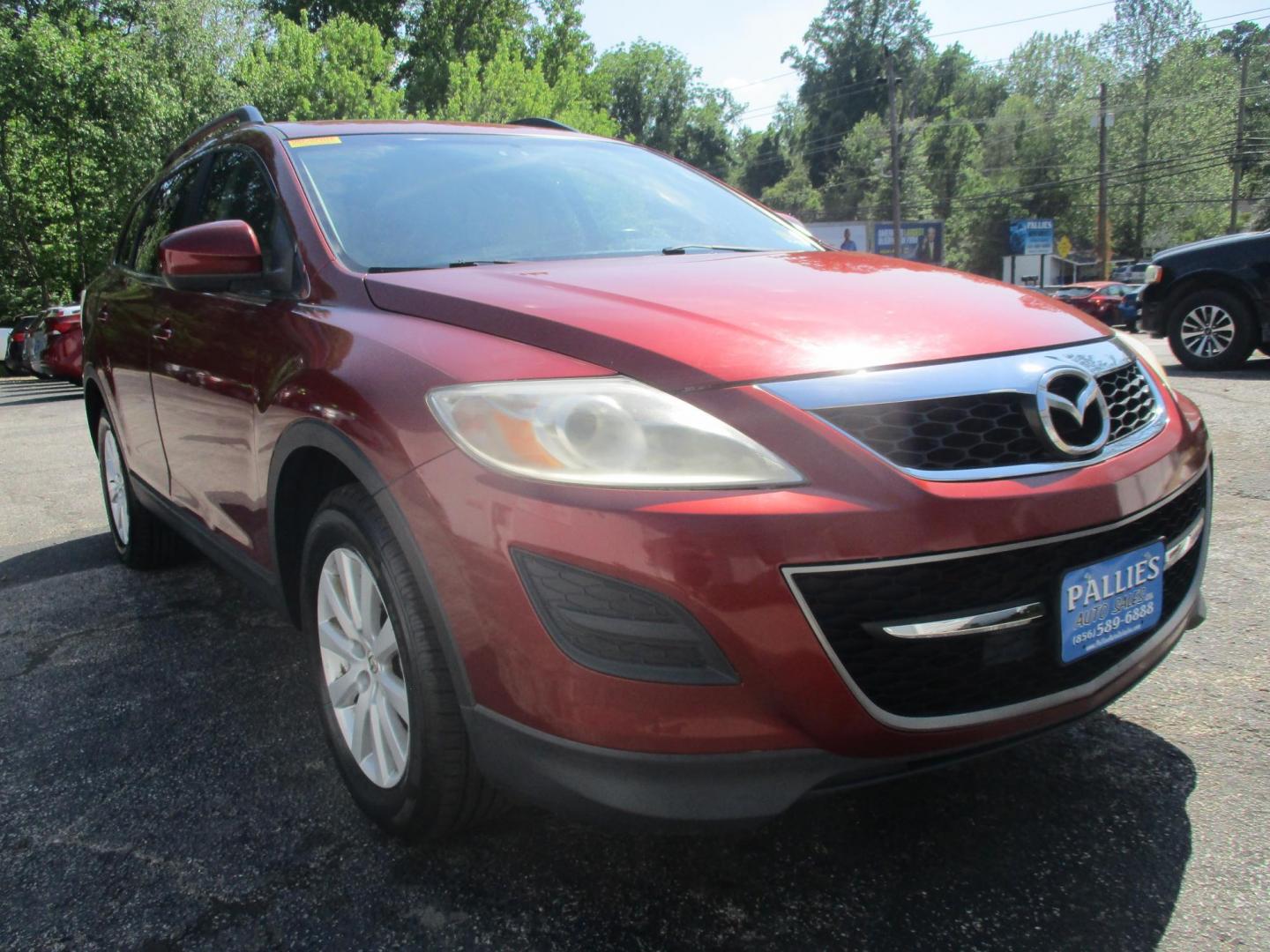 2010 RED Mazda CX-9 Grand Touring AWD (JM3TB3MV8A0) with an 3.7L V6 DOHC 24V engine, 6-Speed Automatic transmission, located at 540a Delsea Drive, Sewell, NJ, 08080, (987) 867-5309, 39.752560, -75.111206 - Photo#8
