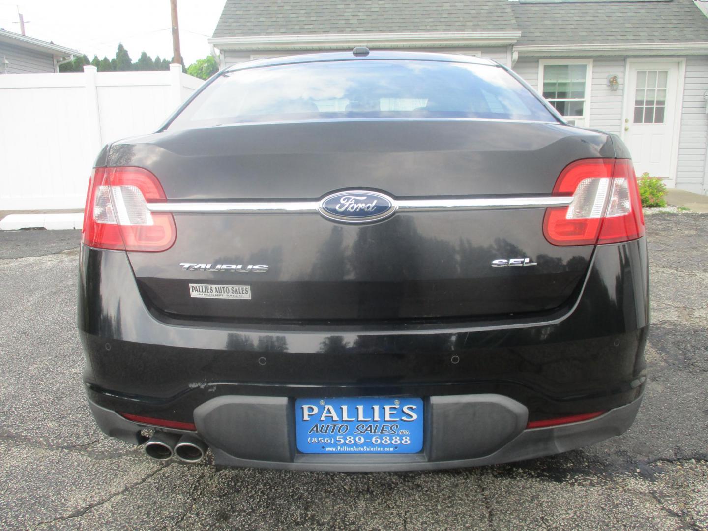 2012 BLACK Ford Taurus SEL FWD (1FAHP2EW5CG) with an 3.5L V6 DOHC 24V engine, 6-Speed Automatic transmission, located at 540a Delsea Drive, Sewell, NJ, 08080, (987) 867-5309, 39.752560, -75.111206- Photo#3