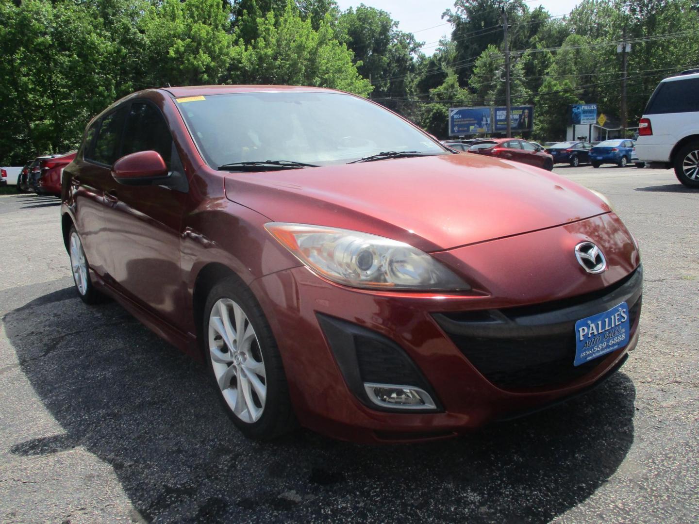 2010 RED Mazda MAZDA3 s Grand Touring 5-Door (JM1BL1H64A1) with an 2.5L L4 DOHC 16V engine, located at 540a Delsea Drive, Sewell, NJ, 08080, (987) 867-5309, 39.752560, -75.111206- Photo#7