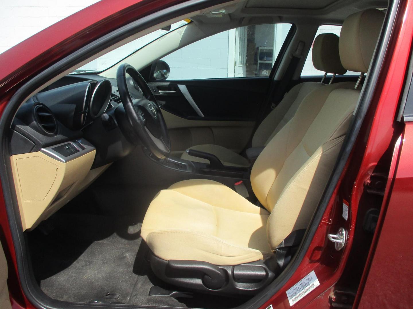 2010 RED Mazda MAZDA3 s Grand Touring 5-Door (JM1BL1H64A1) with an 2.5L L4 DOHC 16V engine, located at 540a Delsea Drive, Sewell, NJ, 08080, (987) 867-5309, 39.752560, -75.111206- Photo#11