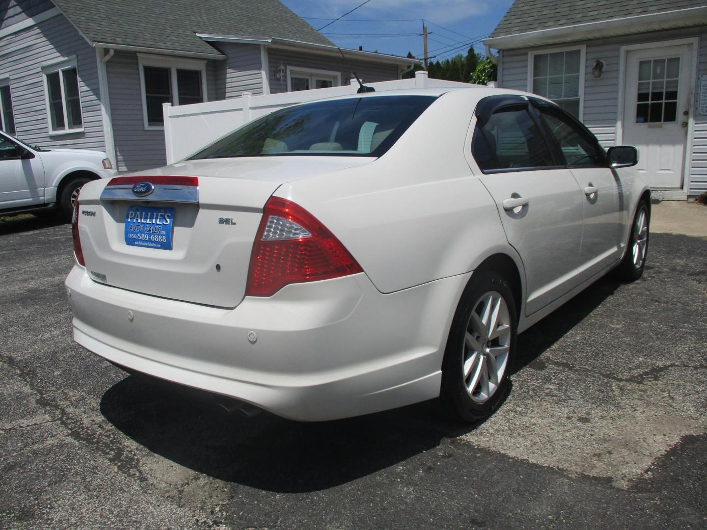 2011 WHITE Ford Fusion I4 SEL (3FAHP0JA4BR) with an 2.5L L4 DOHC 16V engine, located at 540a Delsea Drive, Sewell, NJ, 08080, (987) 867-5309, 39.752560, -75.111206- Photo#6