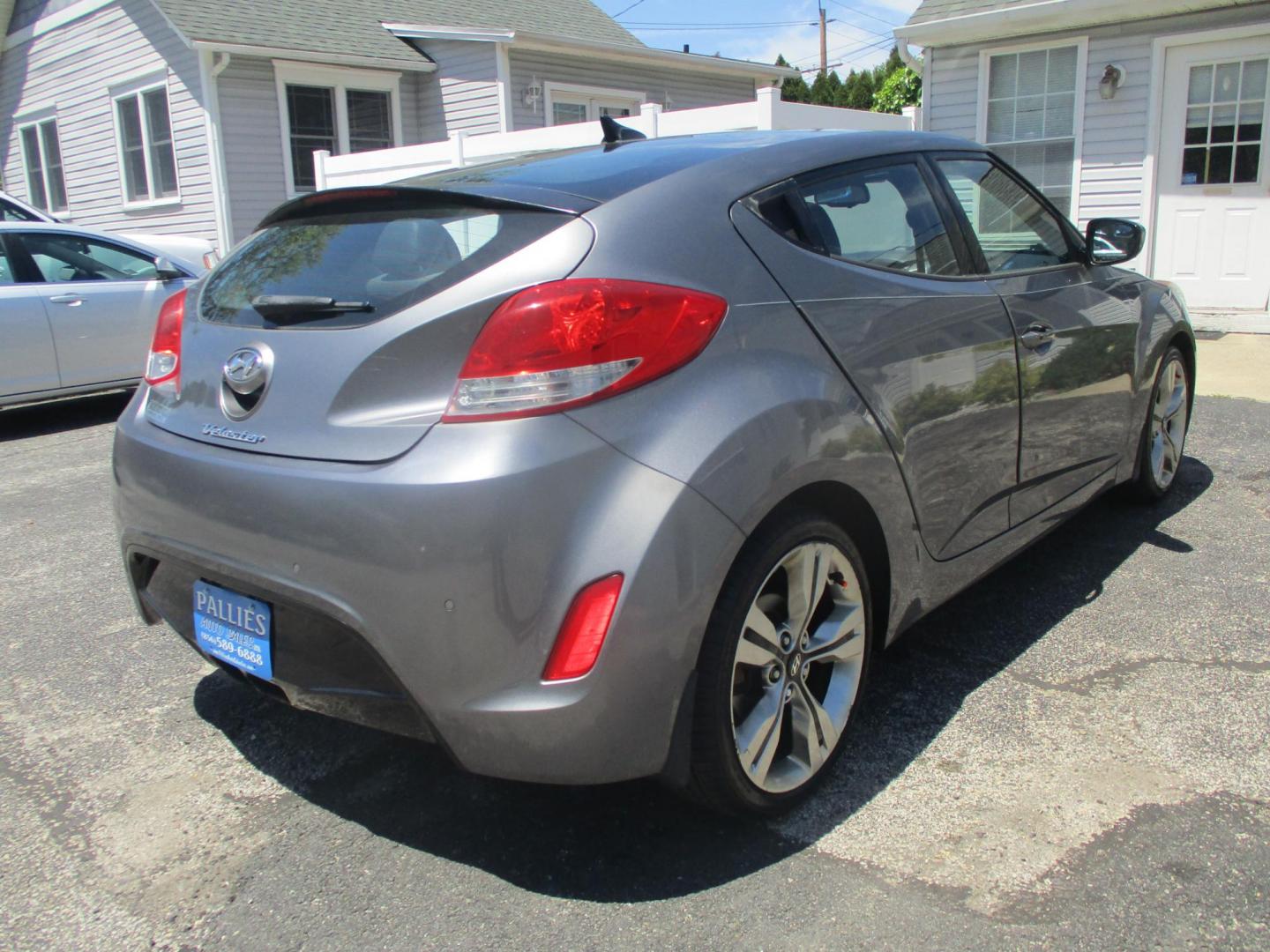 2013 SILVER Hyundai Veloster Base (KMHTC6AD2DU) with an 1.6L L4 DOHC 16V engine, located at 540a Delsea Drive, Sewell, NJ, 08080, (987) 867-5309, 39.752560, -75.111206- Photo#5