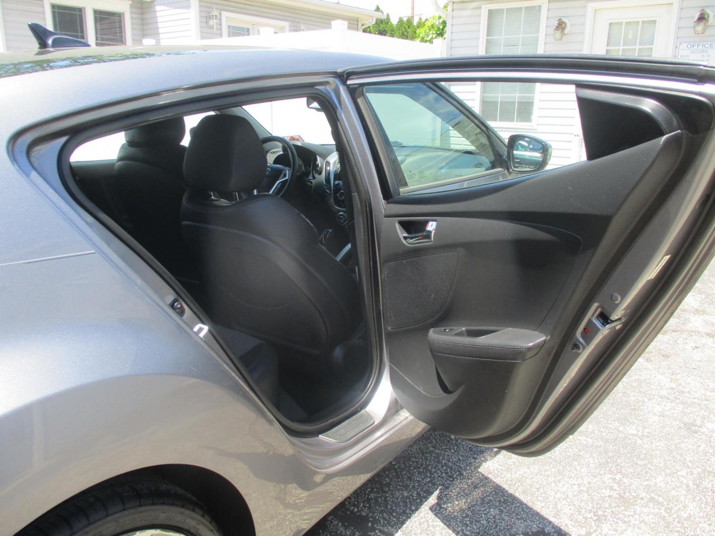 2013 SILVER Hyundai Veloster Base (KMHTC6AD2DU) with an 1.6L L4 DOHC 16V engine, located at 540a Delsea Drive, Sewell, NJ, 08080, (987) 867-5309, 39.752560, -75.111206- Photo#12