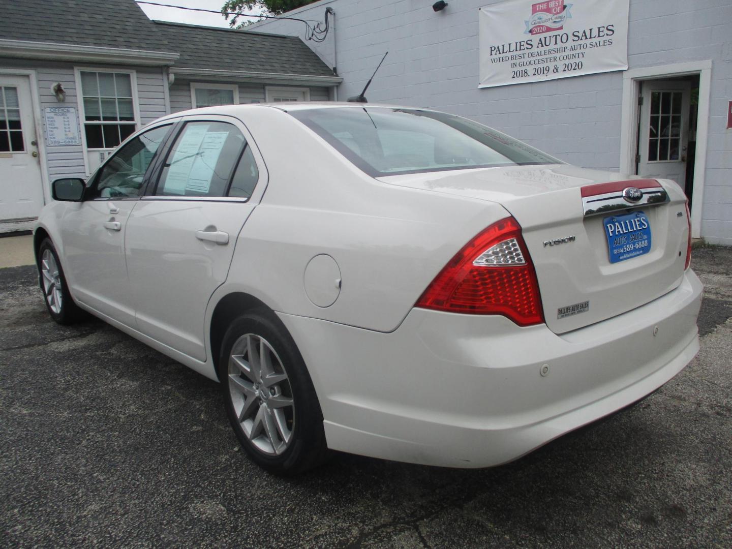 2012 WHITE Ford Fusion SEL (3FAHP0JA7CR) with an 2.5L L4 DOHC 16V engine, located at 540a Delsea Drive, Sewell, NJ, 08080, (987) 867-5309, 39.752560, -75.111206- Photo#2