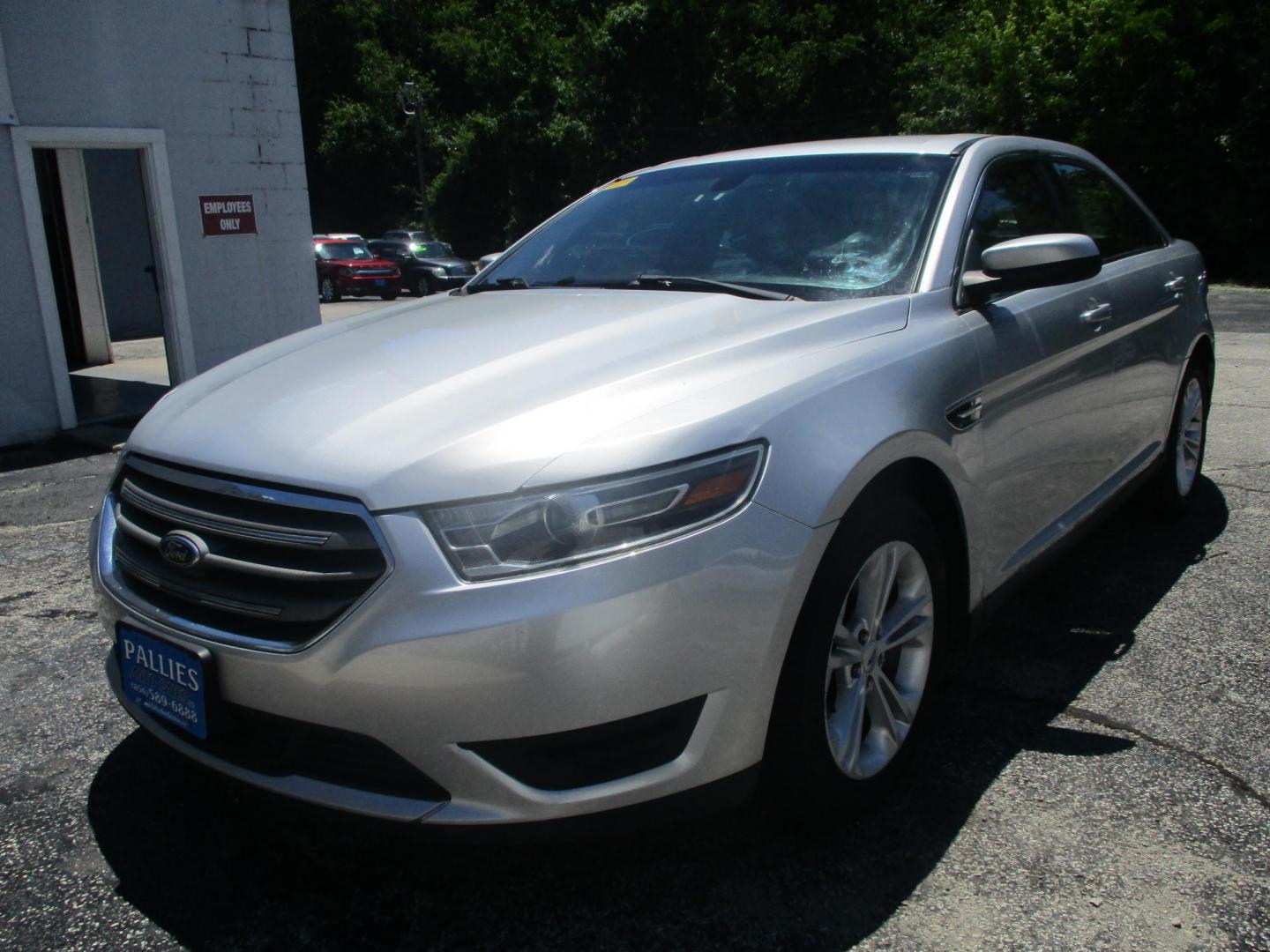 2018 SILVER Ford Taurus SEL FWD (1FAHP2E81JG) with an 3.5L V6 DOHC 24V engine, 6A transmission, located at 540a Delsea Drive, Sewell, NJ, 08080, (987) 867-5309, 39.752560, -75.111206- Photo#0