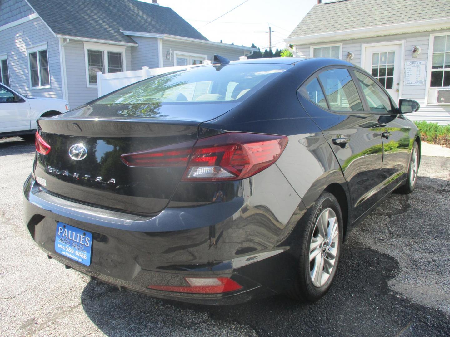 2019 BLACK Hyundai Elantra Limited (KMHD84LF4KU) with an 1.8L L4 DOHC 16V engine, 6A transmission, located at 540a Delsea Drive, Sewell, NJ, 08080, (987) 867-5309, 39.752560, -75.111206- Photo#5