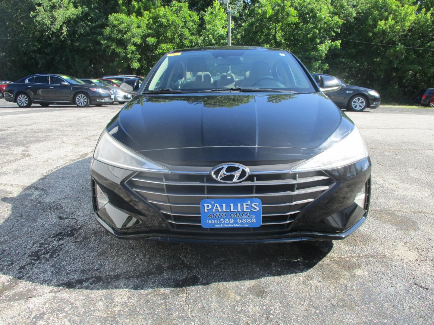 2019 BLACK Hyundai Elantra Limited (KMHD84LF4KU) with an 1.8L L4 DOHC 16V engine, 6A transmission, located at 540a Delsea Drive, Sewell, NJ, 08080, (987) 867-5309, 39.752560, -75.111206- Photo#8