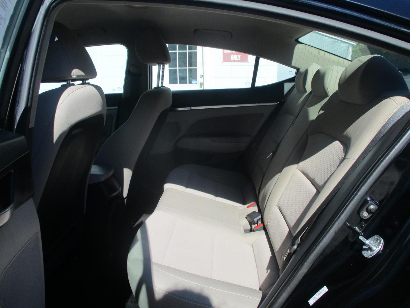 2019 BLACK Hyundai Elantra Limited (KMHD84LF4KU) with an 1.8L L4 DOHC 16V engine, 6A transmission, located at 540a Delsea Drive, Sewell, NJ, 08080, (987) 867-5309, 39.752560, -75.111206- Photo#14