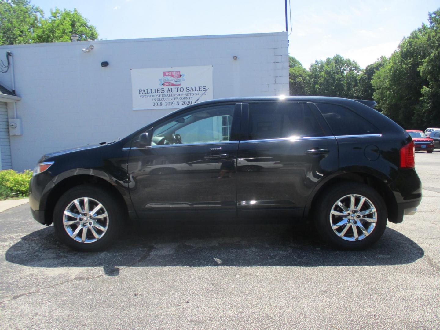 2014 BLACK Ford Edge Limited AWD (2FMDK4KC9EB) with an 3.5L V6 DOHC 24V engine, 6-Speed Automatic transmission, located at 540a Delsea Drive, Sewell, NJ, 08080, (987) 867-5309, 39.752560, -75.111206- Photo#1
