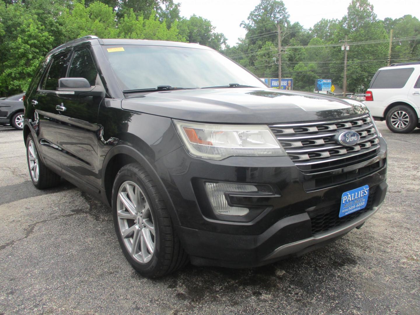 2017 BLACK Ford Explorer Limited FWD (1FM5K7F86HG) with an 3.5L V6 DOHC 24V engine, 6A transmission, located at 540a Delsea Drive, Sewell, NJ, 08080, (987) 867-5309, 39.752560, -75.111206- Photo#7