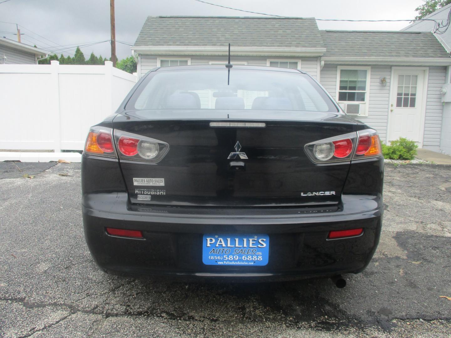 2015 BLACK Mitsubishi Lancer SE AWC (JA32V2FW4FU) with an 2.4L L4 SOHC 16V engine, Continuously Variable Transmission transmission, located at 540a Delsea Drive, Sewell, NJ, 08080, (987) 867-5309, 39.752560, -75.111206- Photo#3