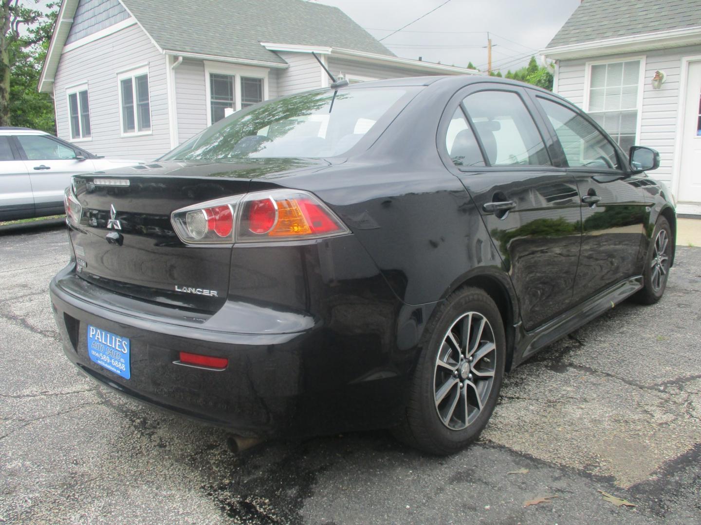2015 BLACK Mitsubishi Lancer SE AWC (JA32V2FW4FU) with an 2.4L L4 SOHC 16V engine, Continuously Variable Transmission transmission, located at 540a Delsea Drive, Sewell, NJ, 08080, (987) 867-5309, 39.752560, -75.111206- Photo#6