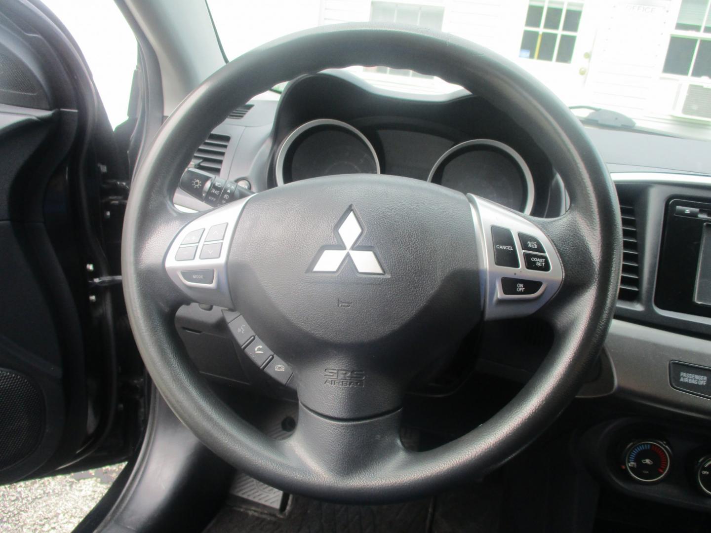 2015 BLACK Mitsubishi Lancer SE AWC (JA32V2FW4FU) with an 2.4L L4 SOHC 16V engine, Continuously Variable Transmission transmission, located at 540a Delsea Drive, Sewell, NJ, 08080, (987) 867-5309, 39.752560, -75.111206- Photo#16