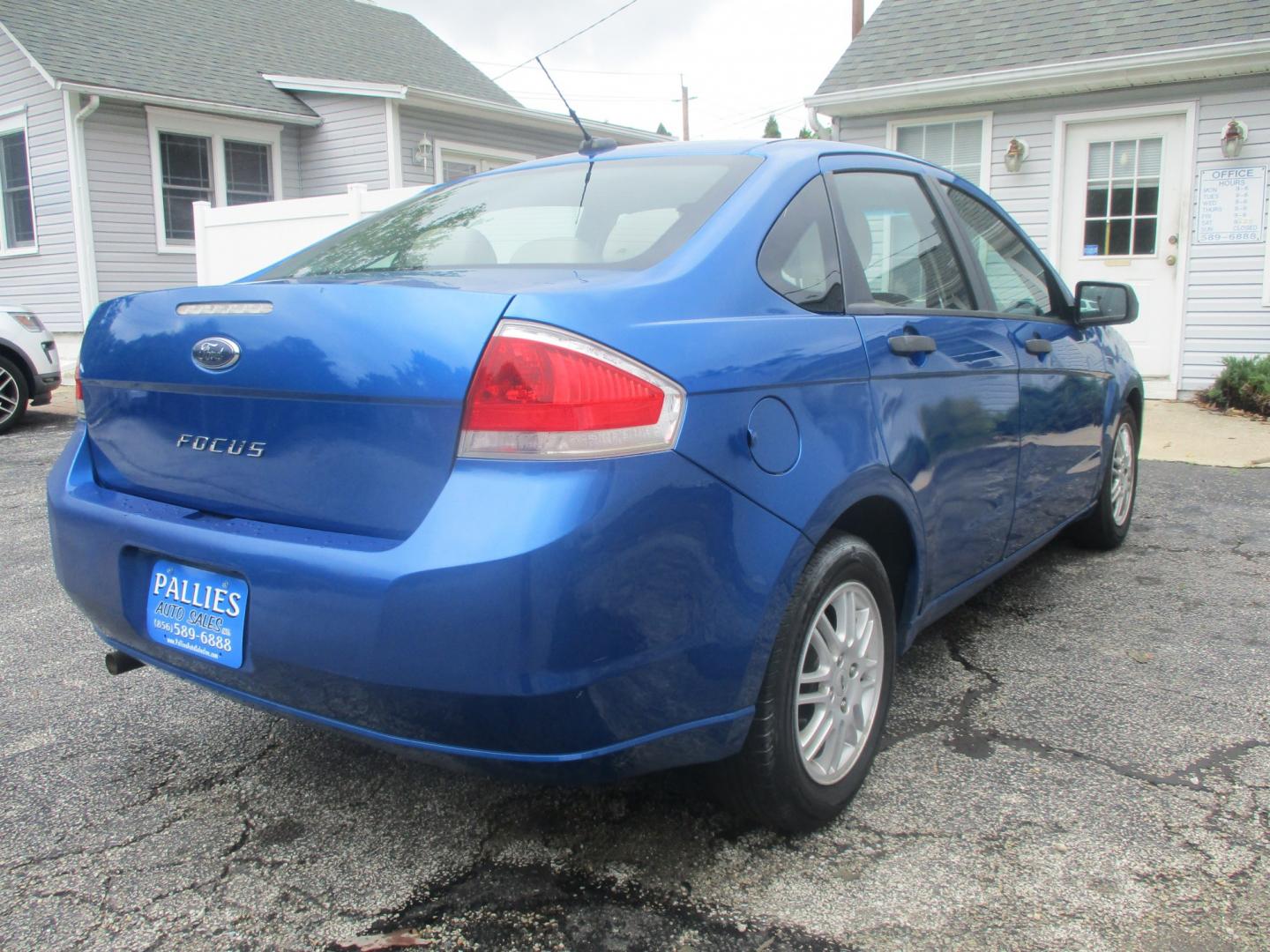 2010 BLUE Ford Focus SE Sedan (1FAHP3FN9AW) with an 2.0L L4 DOHC 16V engine, located at 540a Delsea Drive, Sewell, NJ, 08080, (987) 867-5309, 39.752560, -75.111206- Photo#5